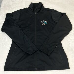 San Jose Sharks Antigua Full Zip Jacket